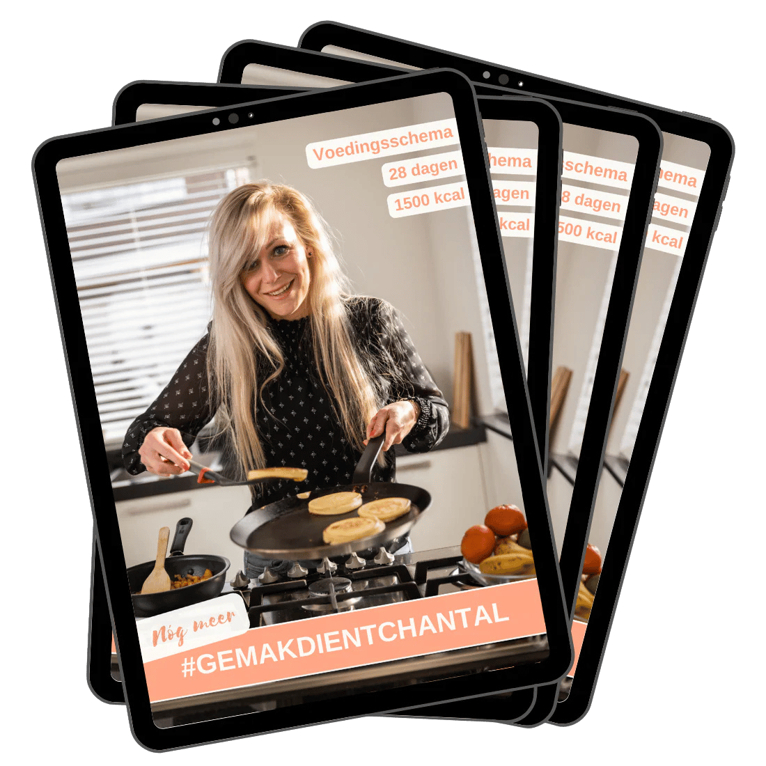 NÓG MEER #GEMAKDIENTCHANTAL - Voedingsschema bundel