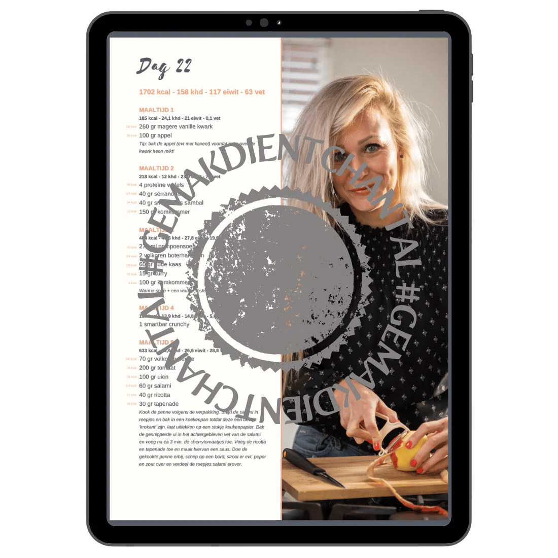 LEKKER MAKKELIJK Voedingsschema 1700 kcal