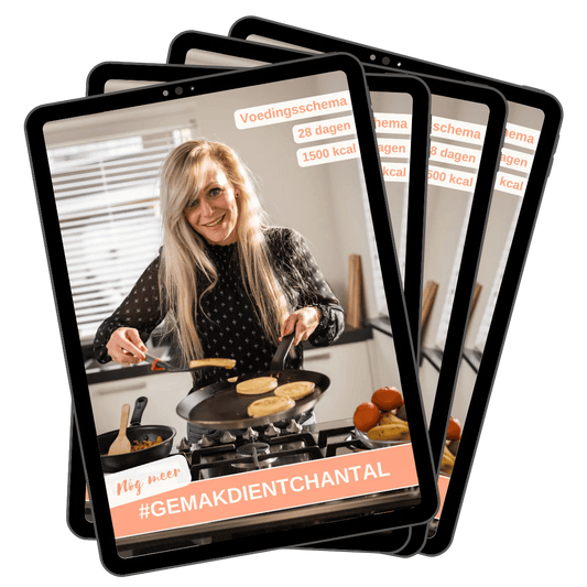 NÓG MEER #GEMAKDIENTCHANTAL - Voedingsschema bundel
